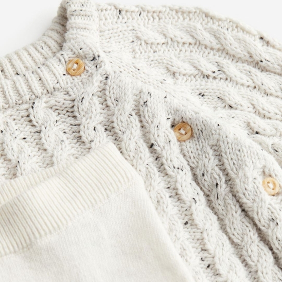 H&M NWT 2-PIECE‎ KNIT SET Size 3M Gender Neutral Cotton - Picture 2 of 5